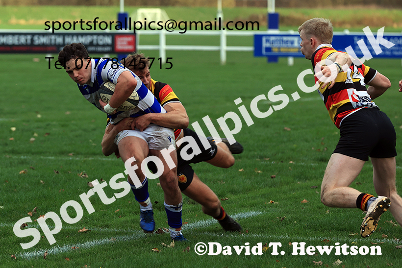 Tynedale v Harrogate, Tynedale Park, Corbridge.   Photo: David T. Hewitson/Sports for All Pics